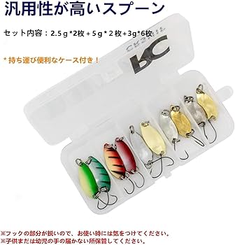 Amazon.co.jp: 【CRSHIP】様々な色と重さ！汎用性高いスプーンお